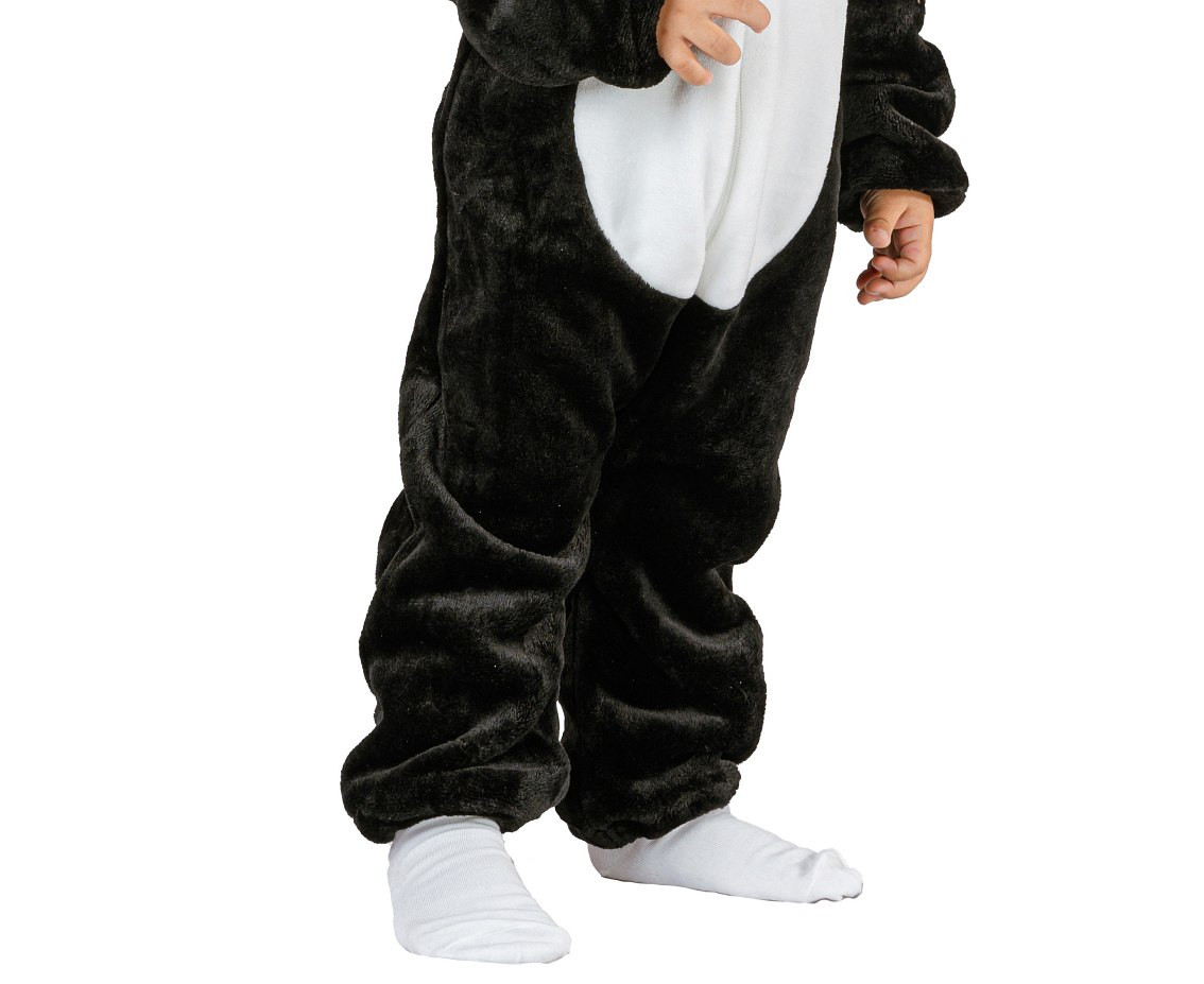 Costume for child Pinquin (hooded jumpsuit), size 92/104 cm
